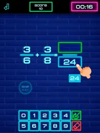 Sfida sulle frazioni: giochi di matematica Screen Shot 13