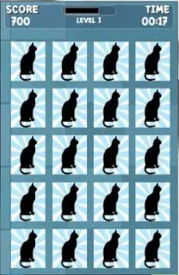 Match Cats Memory Game Screen Shot 0