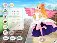 ドレスアップエンジェルアニメガールゲーム-女の子向けゲーム Screen Shot 3