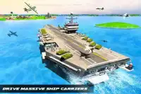 अमेरिकी सेना ट्रांसपोर्टर - विमान परिवहन जहाज खेल Screen Shot 6