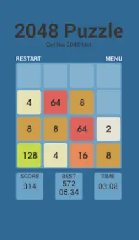 2048 Puzzle Block - Mini Game Screen Shot 3