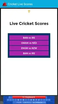 IPL Cricket Live Scores Screen Shot 3