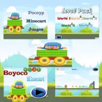 Pocoyp Minecart Juegos Screen Shot 1