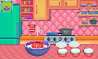 Cooking Little Panda Cupcakes Screen Shot 4