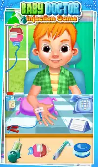 Baby Doctor Injection Game Screen Shot 1
