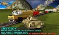 Gunship Train Army: Battle Screen Shot 5