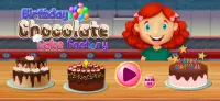 बर्थडे चॉकलेट केक फैक्ट्री: बेकरी शेफ गेम Screen Shot 12