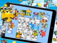 Jigsaw Puzzles لعبة ضرب وقسمة، جمع وطرح للأطفال Screen Shot 9
