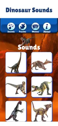 Dinosauro Lupa: Kids Dino Game Screen Shot 1
