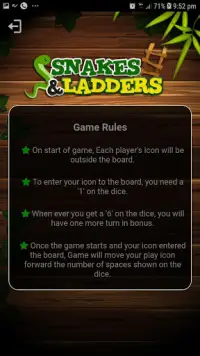 Snakes & Ladders Online Multiplayer Game Screen Shot 1