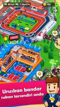 Sports City Tycoon: Idle Game Screen Shot 0