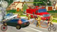 Real Firefighter Simulator: 3D Fire Fighter Games Screen Shot 3