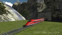 Euro Train Simulator Screen Shot 1