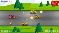 Racing in Car Battle Screen Shot 3