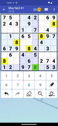 Sudoku - rompecabezas clásico Screen Shot 0