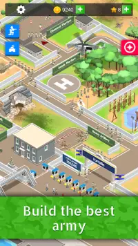 Idle Army Base: Tycoon Game Screen Shot 0