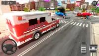 Jeux d'ambulance d'urgence Screen Shot 4