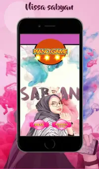 Nissa Sabyan - Piano Tap Games 2020 Screen Shot 0