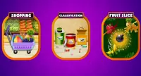 Supermarket Shopping Games for Kids Screen Shot 4