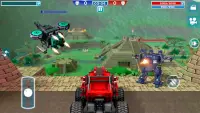 블록 자동차 (Blocky Cars) 탱크 온라인 Screen Shot 1