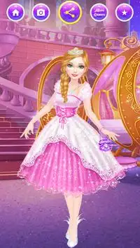 Dress Up Games for Girls - Princess Salon Screen Shot 3