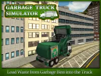 쓰레기 트럭 시뮬레이터 2016 Screen Shot 13