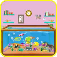 Fish Aquarium Wash: Pet Care & Home Cleaning Game