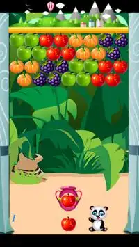 Little Bubble Shooter: Splash Fruit Screen Shot 1