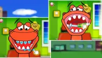 Dr. Dino- juegos de doctor dentista dinosaurio Screen Shot 0