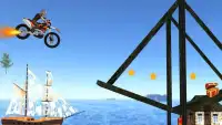Stunt Bike Games Gratis: Tricky Stunts Bike Game Screen Shot 4