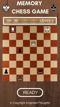 Memory Chess Game Screen Shot 6