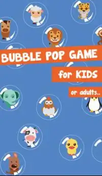Bubble For Kids: Animal Screen Shot 0