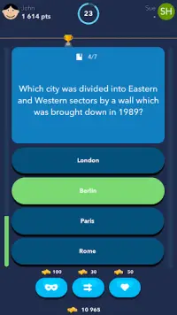 Trivial Multiplayer Quiz Screen Shot 1