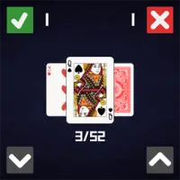 Higher Lower Card Game - Wear Screen Shot 2