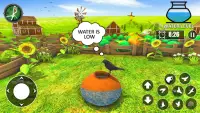 Thirsty Crow 3D Jeux d'oiseaux Screen Shot 4