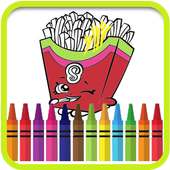 Coloring Books Pages Shopkins
