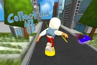 3D Skater Fly : Subway Rush Screen Shot 2