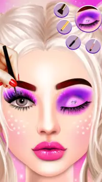 Eye Art Makeover ASMR Games Screen Shot 0