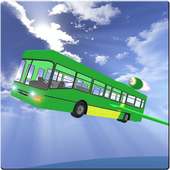 Futuristic Flying Bus Sim 3D