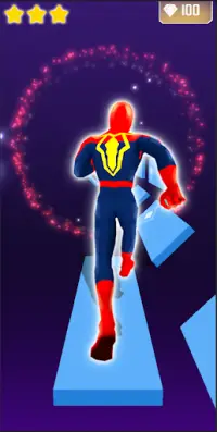 Super Hero Music Dance - Spider Magic Twist Game Screen Shot 1