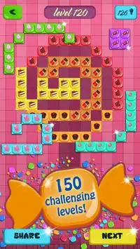 Fit Sweet Candy Block Puzzles Screen Shot 3