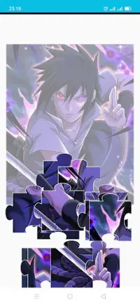 Sasuke Game Puzzle Jigsaw Screen Shot 5