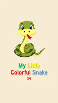My Little Colorful Snake Screen Shot 1