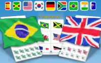 Banderas Arte De Pixel: Banderas Color Por Números Screen Shot 0