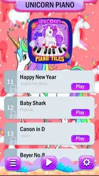 MAGIC UNICORN PIANO Screen Shot 0