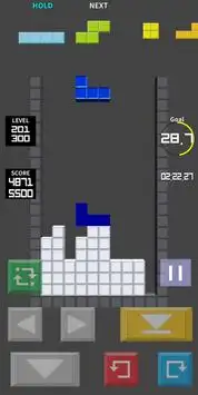 Tetrish Puzzle Game - Free & No Ads TETRI BREAKER Screen Shot 2