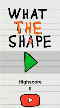 What The Shape is a fast Arcade-Game. Screen Shot 0