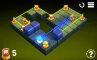 Raytrace Lite: mirror and laser puzzle challenge Screen Shot 3
