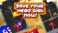 👸 Masks Hero rescue -🤴 PJ's save the girl game Screen Shot 0