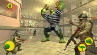 Incredible Monster Vs US Army Prison Escape Game Screen Shot 0